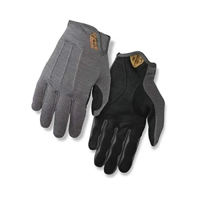 Imagen de Giro D&#039;Wool Guantes de Ciclismo para Hombre, Color Gris y Negro, Talla M 2019