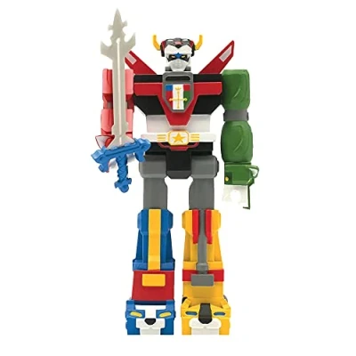 Imagen de Super7 Voltron Defender of The Universe (Shogun) Figura de acción 3.75 pulgadas con accesorio coleccionables vintage y juguetes retro
