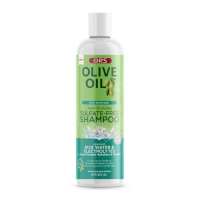 Imagen de ORS Max Moisture Champú sin sulfatos 473 ml Suave, Hidratante con Betaína de Coco, Glicerina y Mentol, Refresca calma el cuero cabelludo