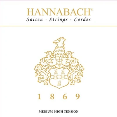 Imagen de Hannabach Klassikgitarre Saite D4 Serie 1869 Carbon/Gold MHT 18694MHT