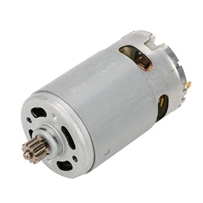 Imagen de Motor DC Industrial 12 Engranaje Alto Par Bajo Ruido para Reparación Máquinas Taladradoras Eléctricas Accesorios Reemplazo(12V)