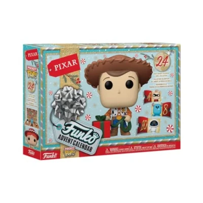 Imagen de Funko Advent Calendar: Pixar 2024 Collection 24 Días de Sorpresas Minifigura Vinilo Coleccionables Caja Misteriosa Idea Regalo Holiday Xmas para Chicas y Chicos