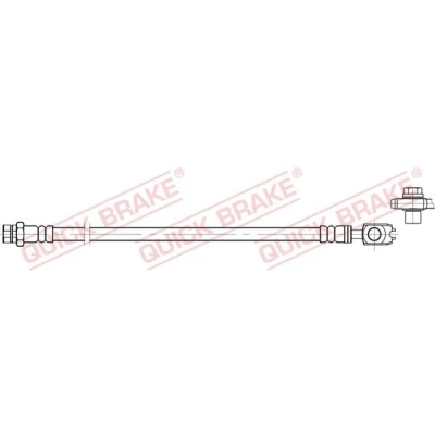 Imagen de QUICK BRAKE 59.802X Latiguillos de Freno 247 M10x1 SEAT: Leon III Hatchback, SC