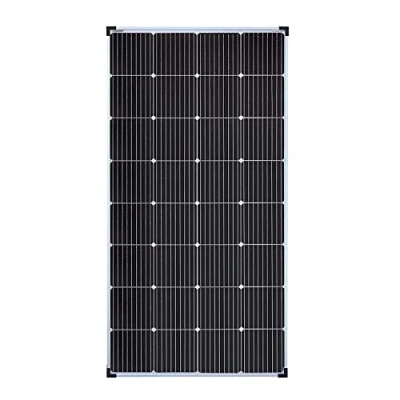 Imagen de Enjoy Solar PERC Mono 190W 12V Módulo Fotovoltaico, 166mm*166mm Célula Monocristalina con 9 Barras Colectoras, Ideal para Autocaravana, Vivienda de Jardín, Barco.
