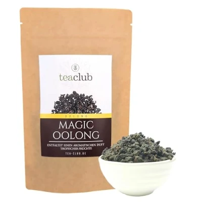 Imagen de Té oolong negro Taiwán 100g, Formosa Magic Oolong, semifermentado, TeaClub
