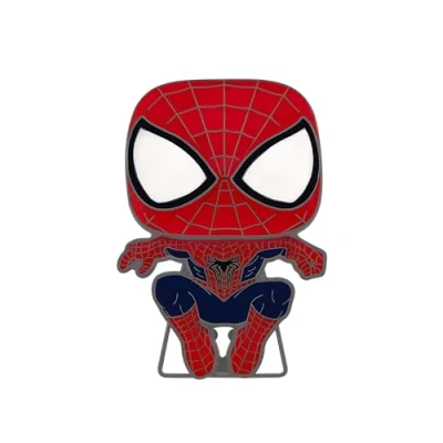 Imagen de Funko Pop! Large Enamel Pin MARVEL: Spiderman ANDREW GARFIELD Spider Man No Way Home Pins de Esmalte Broche Coleccionable para Mochilas Y Bolsos Idea Regalo Movies Fans