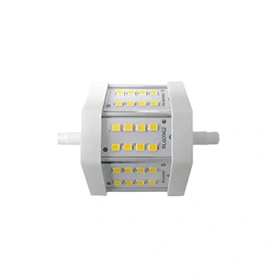 Imagen de 7hSevenOn Bombilla Led Tubo R7S, 5W Potencia, 40W Equivalencia, 470lm, 94 LM/W, Luz Blanca Neutra (4000K), Ángulo Apertura 200º, SMD, Clase Energética F, 25.000H de Vida Útil