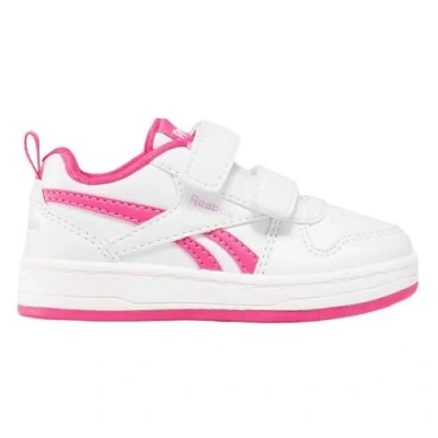 Imagen de Reebok LOW NON Royal Prime Zapatos de bebé para niños, Talla: 19.5, White bold pink