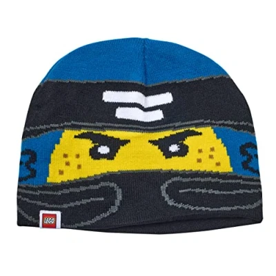 Imagen de LEGO Ninjago Beanie Gorro de invierno para niño, azul, 53