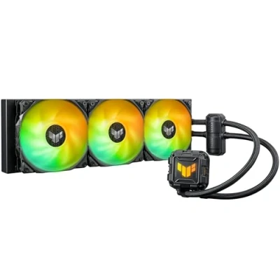 Imagen de ASUS TUF Gaming LC II 360 ARGB Sistema de refrigeración líquida (Aura Sync y tres ventiladores para radiador 120 mm)