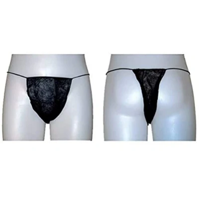 Imagen de Slip Tanga para hombre, desechable, de tejido no tejido, 50 unidadesPara masajes, camillas bronceado, centros estética.