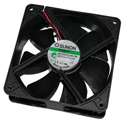 Imagen de Sunon 24 V, 5,5 W, 120 x 38 mm, 197 m3/h 44 dBA. MEC0382V2 A99