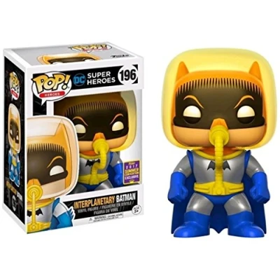 Imagen de Funko DC Super Heroes Pop Vinilo Figure 196 Interplanetary Batman SDCC Summer Convention Exclusives, 14695