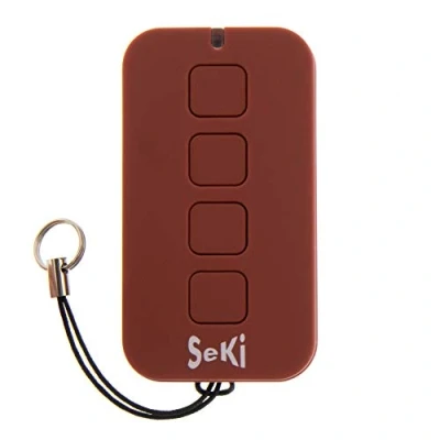 Imagen de SeKi 433 X4, MHz Mando a Distancia Universal para abridor de Puertas Garaje con 4 Botones Puerta también enchufes inalámbricos