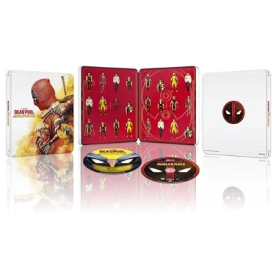 Imagen de Deadpool y Lobezno (Deadpool &amp; Wolverine) (Steelbook 1 Deadpool) (4K UHD + Blu ray) [Blu ray]