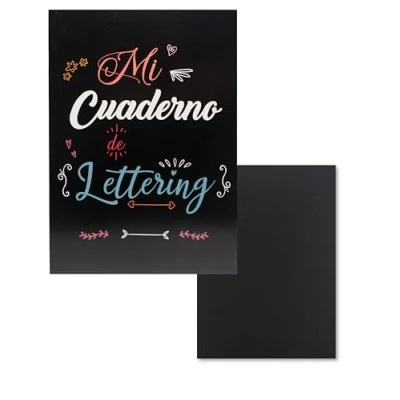 Imagen de Bismark Cuaderno de Lettering A4 Hojas Negras