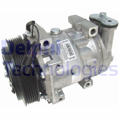 Imagen de DELPHI TSP0159061 compresor de Aire Acondicionado Denso SD7V16 PAG 46 con aceite ALFA ROMEO: 147, GT, 156 Sportwagon norauto, oscaro,
