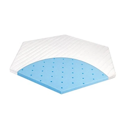 Imagen de Julius Zöllner Reticolo Materasso 6Eck Colchón de Rejilla 6 Esquinas Activity Premium, Blanco, 97 x 112 cm 6eckig