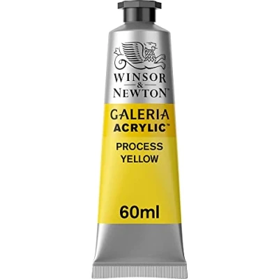Imagen de Winsor &amp; Newton Galeria ; ;Acrílico, Process Gelb, 60ml Acrylfarbe