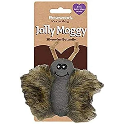 Imagen de Rosewood Juguete Interactivo para Gatos con diseño de Mariposa y matatabi Natural