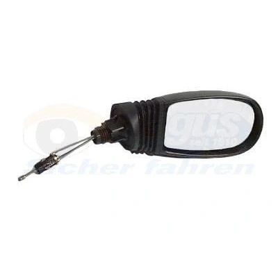 Imagen de espejo retrovisor Van Wezel 1620804 derecha negro completo, convexo, ajustable desde interior, Ajuste por cable FIAT: Punto II Hatchback