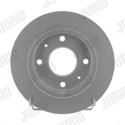 Imagen de JURID 562574JC Disco de freno 250 10 4 114,3 macizo revestido sin tornillos MITSUBISHI: Colt 6, VI CZC Cabrio, SMART: Forfour I