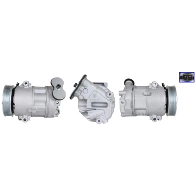 Imagen de LUCAS ACP01126 Compresor de Aire Acondicionado PAG 46 YF R134a, R1234yf con juntas FIAT: Tipo Berlina, Familiar, 500L