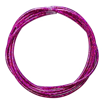 Imagen de cyclingcolors Funda Cable Freno Bici Plástico con Acero Laminado Ciclismo Bicicleta Carretera MTB Mountain Bike Reparación 3 metros, Rosa Láser