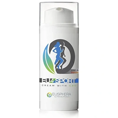 Imagen de EUSPHERA EU4SPORT CREMA Con CBD, Harpagofito, Árnica y Aloe específica Para el DEPORTE, 100% Natural, Articulaciones Músculos, Alivia Dolores Musculares Articulares (75 ml)