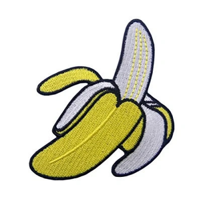 Imagen de Parche termoadhesivo para la ropa, diseño de Plátano