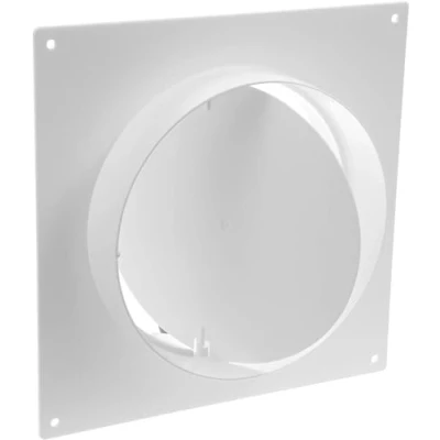 Imagen de 12,5 cm brida de conector conducto pulgada, tubo recto plástico para sistema ventilación refrigeración por calefacción (125 mm)