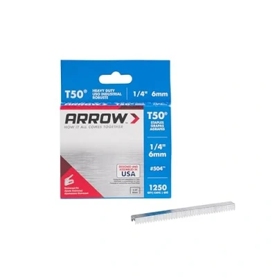 Imagen de Arrow T50 Caja de grapas (6 mm, 1250 unidades)