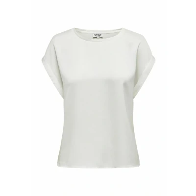 Imagen de ONLY Onllieke SS MIX NOOS Camiseta básica, Mujer, Talla: XS, Snow white