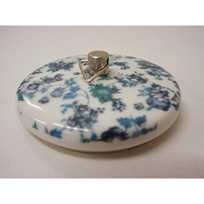Imagen de TAPON BAÑERA LAVABO BIDE FREGADERO STANDARD PORCELANA TAPICERIA AZUL