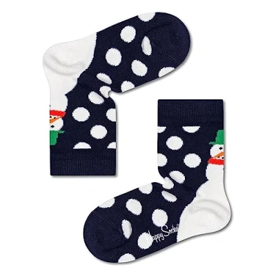 Imagen de Happy Socks Kids Navideños Calcetines, Multicolor, 7 9 Años Unisex niños