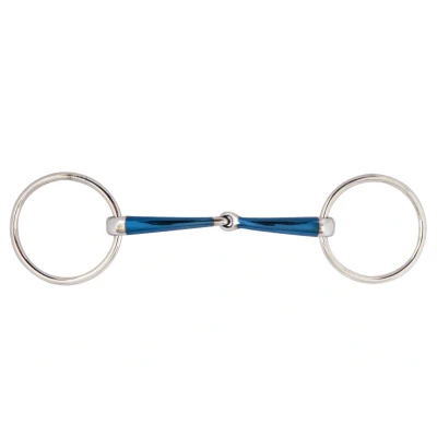 Imagen de BR loose ring jointed snaffle Sweet Iron Magic System 14 mm