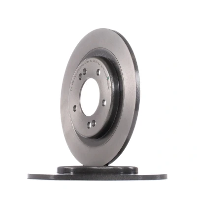 Imagen de BREMBO COATED DISC LINE 08.C250.11 Disco de freno 284 10 5 macizo revestido altamente carbonizado con tornillos KIA: cee‘d II Hatchback