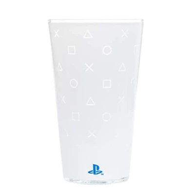 Imagen de Paladone Vaso PlayStation Oficial PS5 para Bebidas Frías, Blanco, 400ml