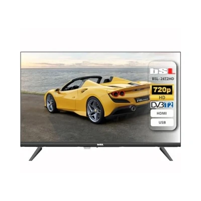 Imagen de TV 24 Pulgadas BSL 24T2HD LED HD 1366x768 60Hz USB DVBT2 HEVC DVB S2 HDMI
