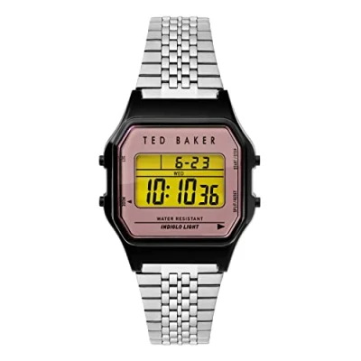 Imagen de TED Baker 80S Reloj digital, Talla: One Size, Silver tone