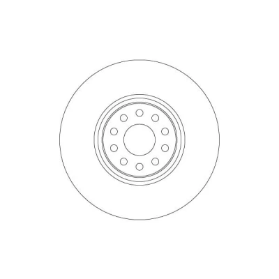 Imagen de TRW Disco de freno 30mm 9 112mm ventilado barnizado DF6733S 3QF615301,3QF615301C,3QF615301F Discos freno,