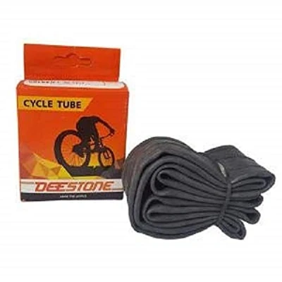 Imagen de DEESTONE Campagnolo Cámara 12&quot; 1/2 x 1.75 2 1/4, válvula Schrader (Gruesa), Adultos Unisex, Negro