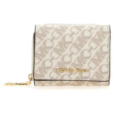 Imagen de Michael Kors Empire Trifold Wallet Monedero, Mujer, Talla: One Size, Vanilla/lugg