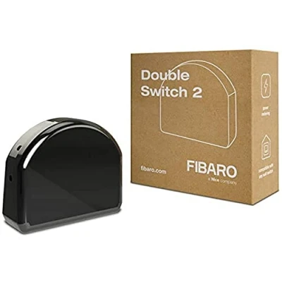 Imagen de FIBARO FGS 223, Double Switch, Negro