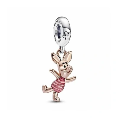 Imagen de Pandora Disney Mujeres Charm Baño de oro rosa 14 quilates 782208C01