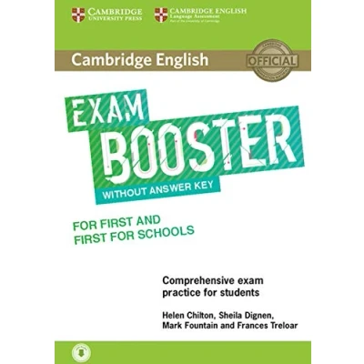 Imagen de Cambridge English Exam Booster for First and Schools without Answer Key with Audio: Comprehensive Practice Students (SIN COLECCION)