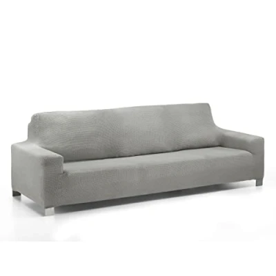 Imagen de Martina Home Funda de sofá Super elástica Multi Adaptable Daytona, Gris, 1 Plaza
