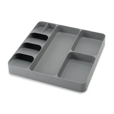 Imagen de Joseph Cutlery Tray Organiser with 8 sections DrawerStore Grey 39 x cm