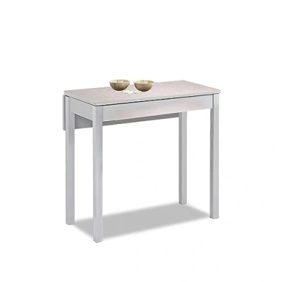 Imagen de ASTIMESA Mesa de Cocina Extensible, Niebla, 80 cm x 40