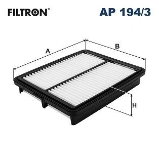 Imagen de FILTRON AP 194/3 Filtro de aire 37,5 188 241,5 Cartucho filtrante SSANGYONG: Tivoli SUV, XLV SUV